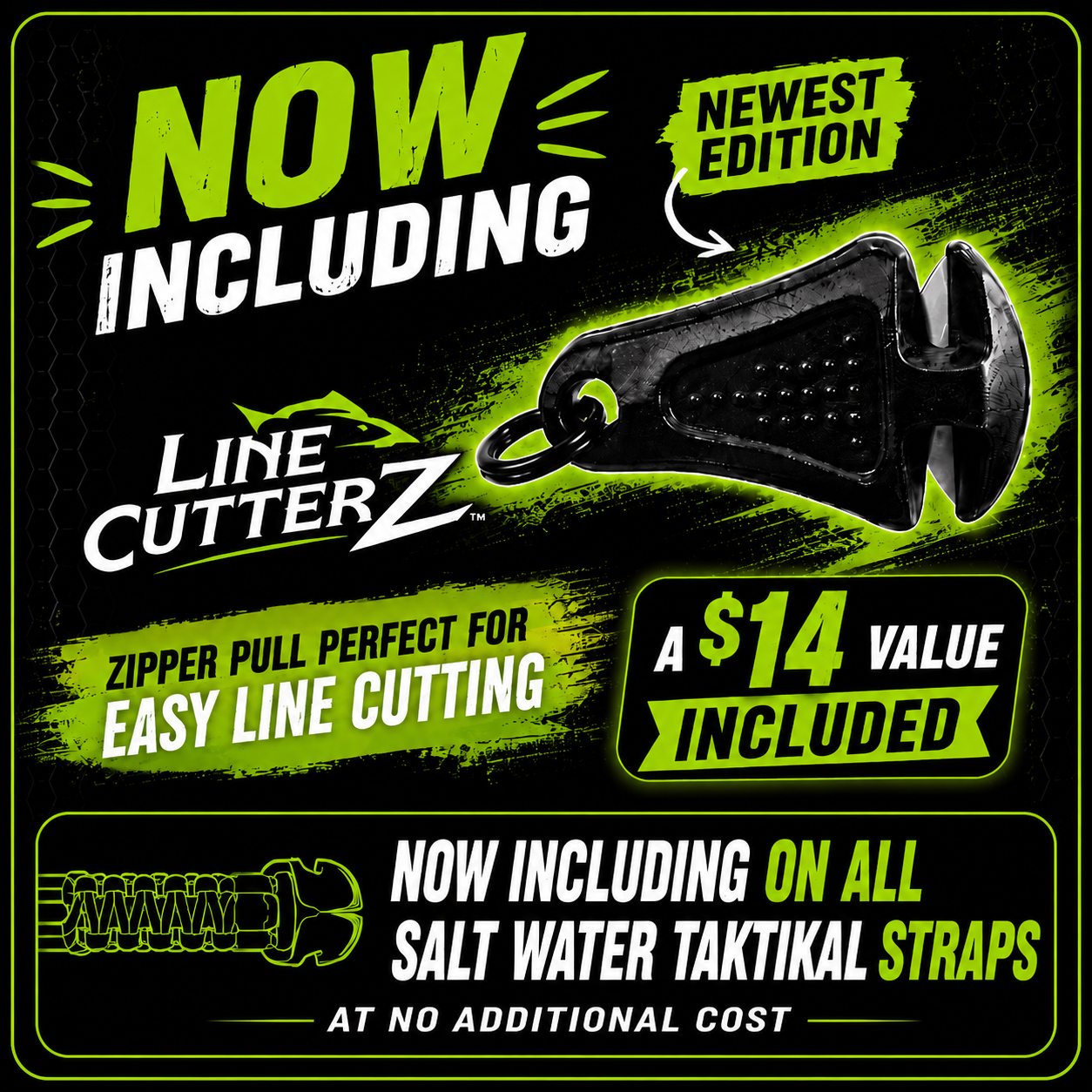 Light Paracord Strap and Box Combo