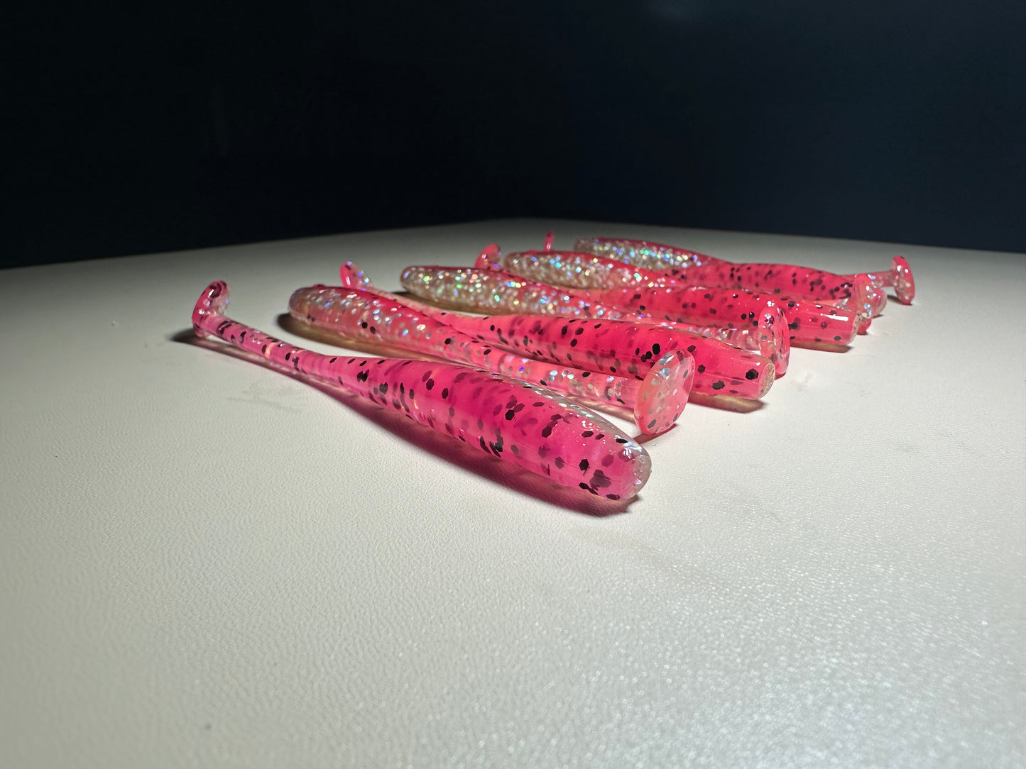 Bubble Gum Thump - 4.5” Dirty Shad Soft Plastic Swimbait (8-Pack)