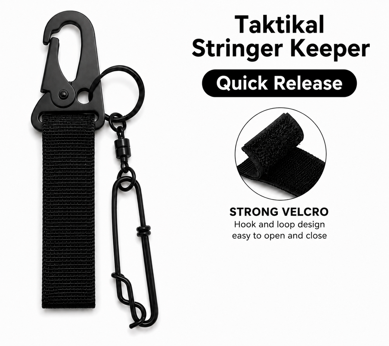 Taktikal Stringer Keeper & Quick Release