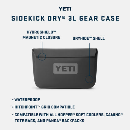 YETI SideKick Dry® 3L Waterproof Gear Case