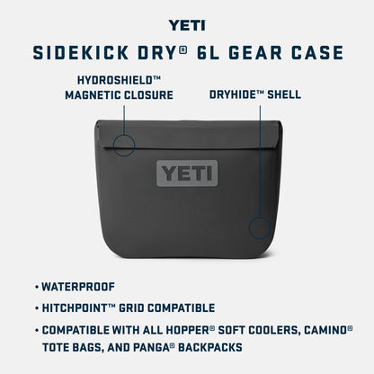 YETI SideKick Dry® 6L Waterproof Gear Case