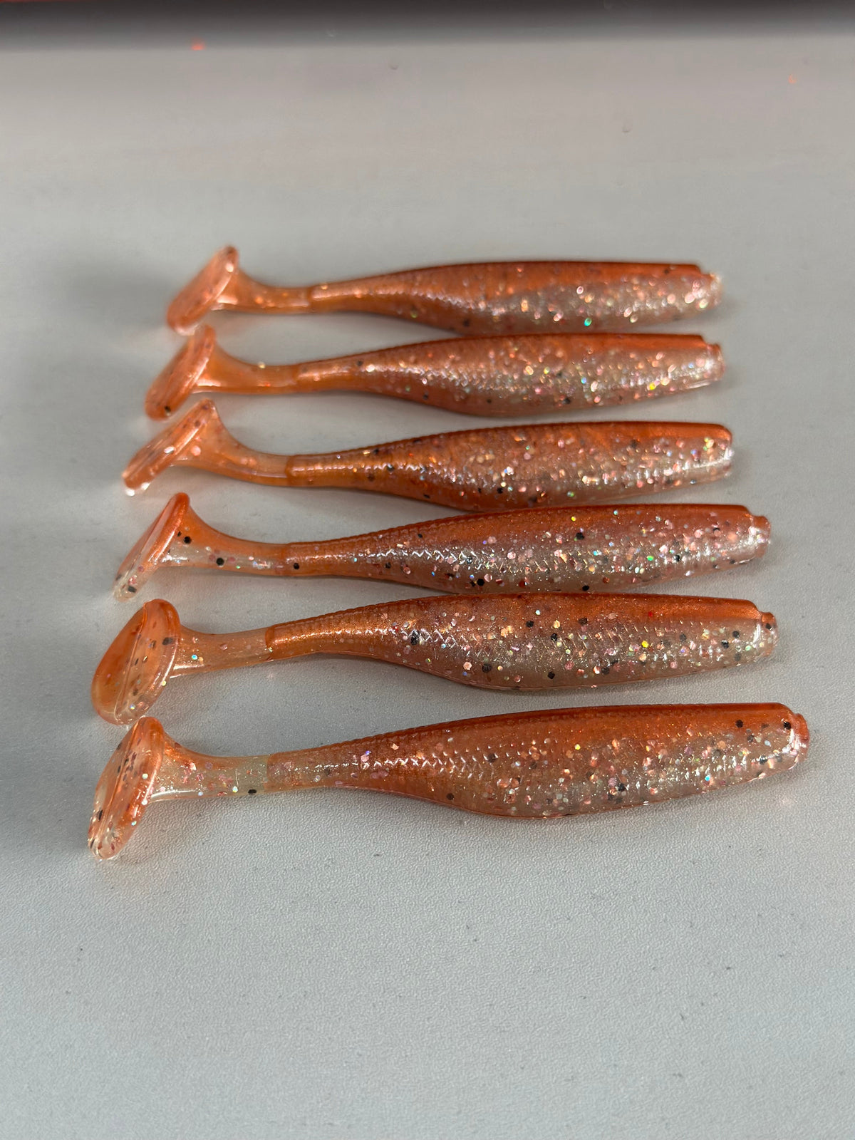Dirty Penny – 3.8” Paddle Tail Soft Plastic Swimbait (8-Pack)