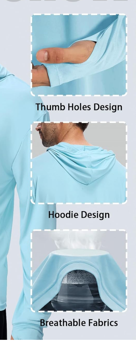 Shirts-Long Sleeve Hooded