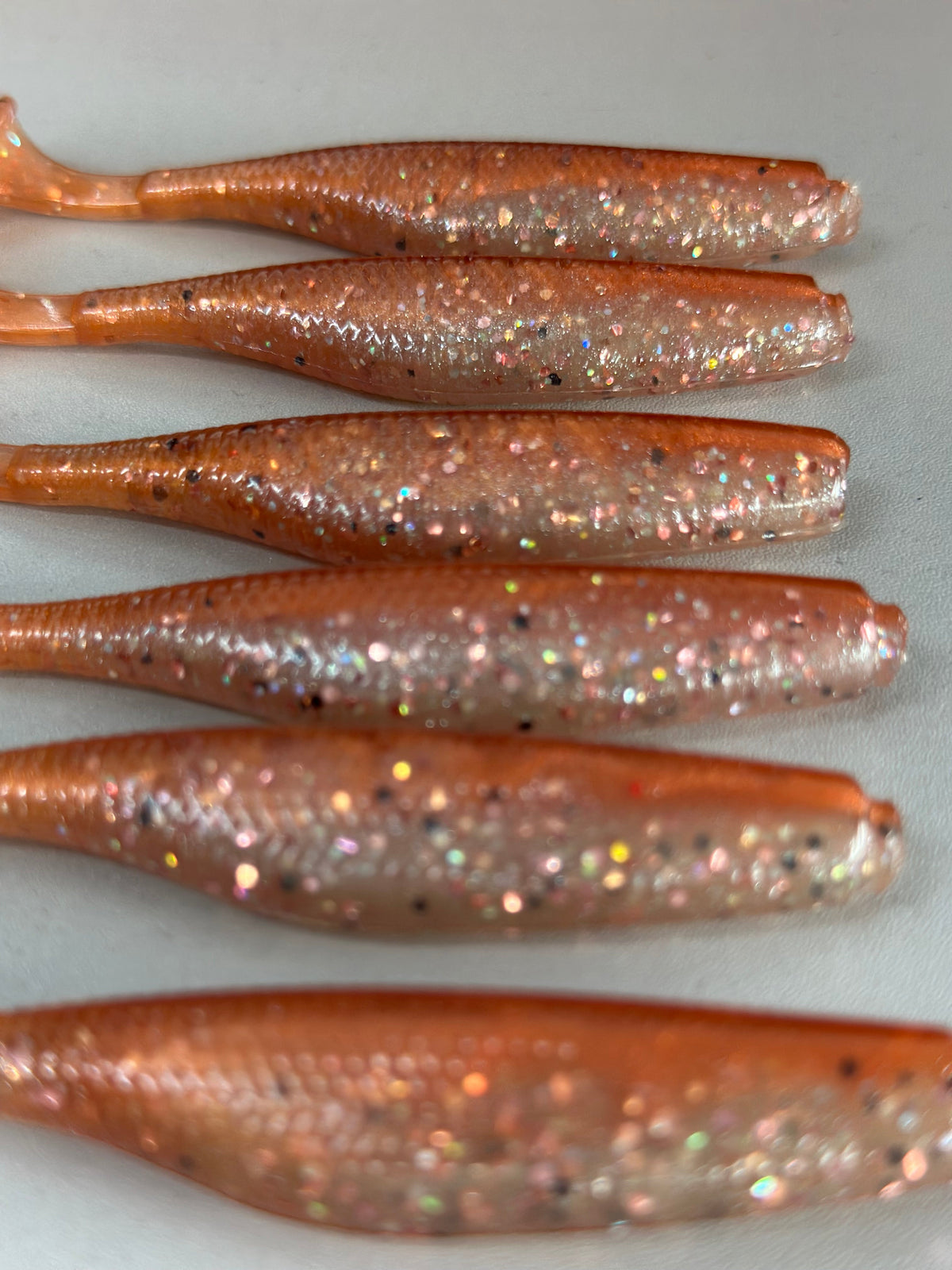 Dirty Penny – 3.8” Paddle Tail Soft Plastic Swimbait (8-Pack)