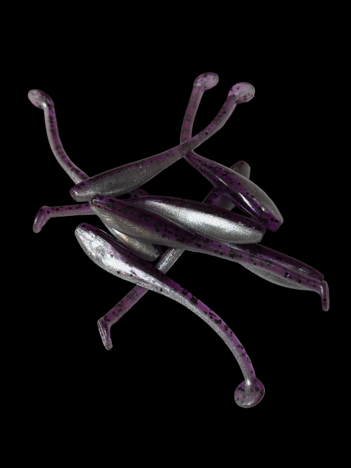 Dirty Bay Lures Dirty Mullet|– 4.5” Dirty Shad | 8 Pack