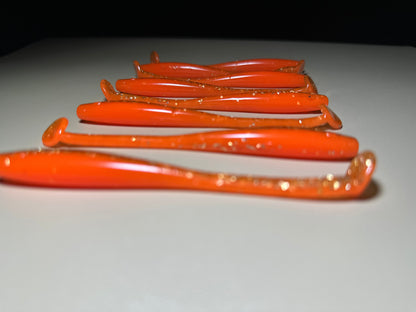 Baffin Snacks – 4.5” Dirty Shad Paddle Tail Soft Plastic (8-Pack)