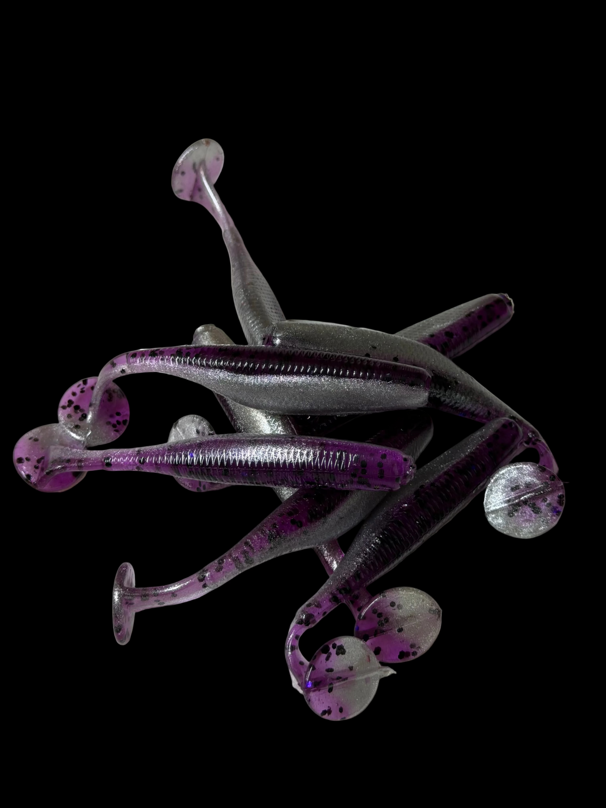 Dirty Bay Lures Dirty Mullet|– 3.8” Paddle Tail | 8 Pack