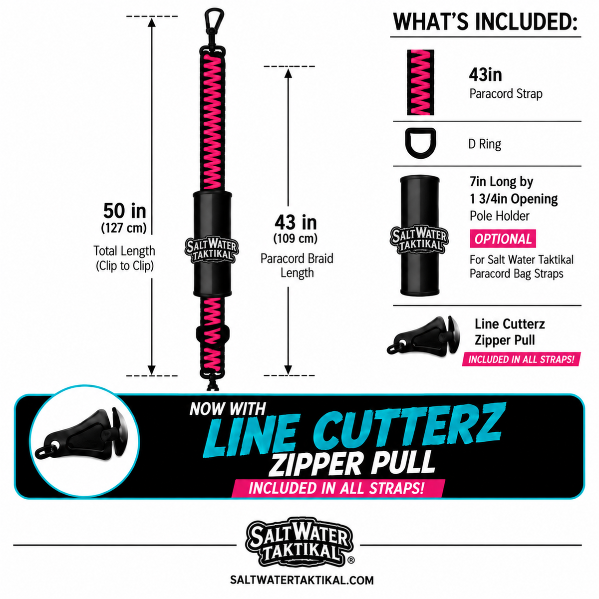 Light Taktikal Paracord Strap and Box Combo (Ready to Ship)