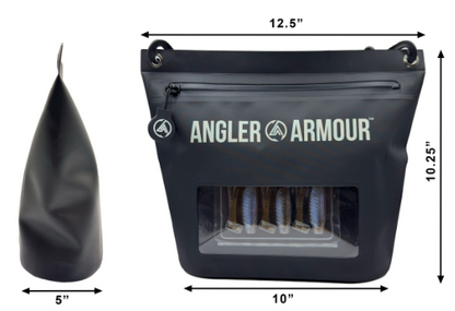 Angler Armour TideVault™ Essential Waterproof Fishing Tackle Dry Bag, 6L